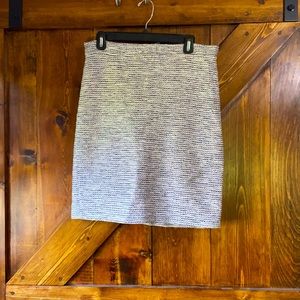 Banana Republic Tweed Pattern Pencil Skirt size 6
